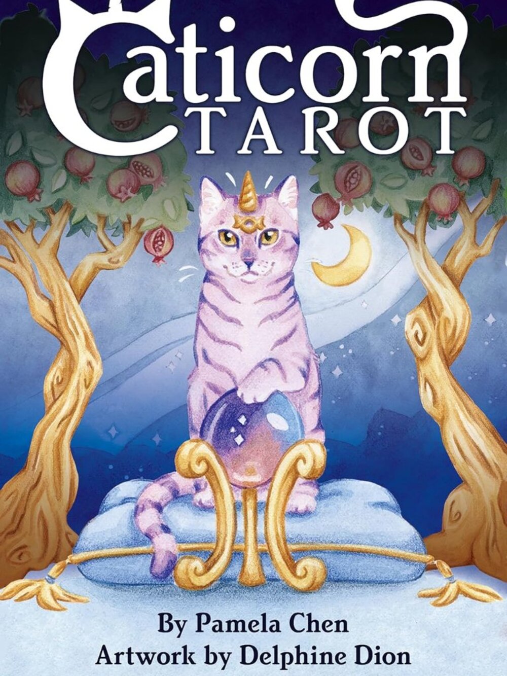 Caticorn Tarot Deck — Whimsical Cat Unicorn Tarot Cards with Guidebook | Magical